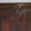 Antique Arts and Crafts Panelled Oak Double Bed