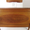 Antique Victorian Mahogany Inlaid Double Bed