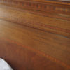 Antique Victorian Mahogany Inlaid Double Bed