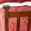 Antique Edwardian Walnut Double Bed