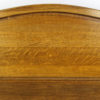 Edwardian Panelled Oak Double Bed